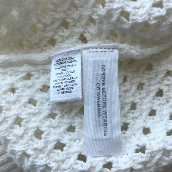 Cotton Crochet LS Sweater SP - Picture 6 of 6